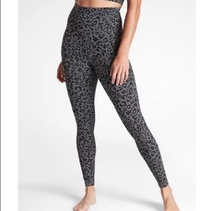 NWT: Athleta Leopard Elation Ultra High Rise Tight